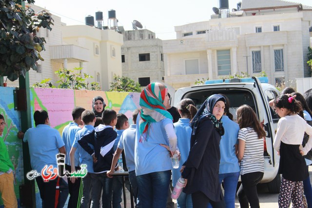 كفرقاسم – فيديو: طلاب مدرسة الزهراء في يوم ارشادي توعوي للأمان بمشاركة الشرطة الجماهيرية ومركز بقاء الطبي 